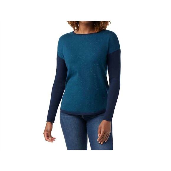 Smartwool Shadow Pine Sweater In Twilight Blue Women’s Size L - Picture 1 of 7